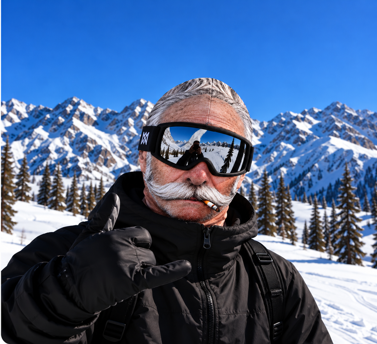 Cagoule de ski Snov, tête Marcel, version légère